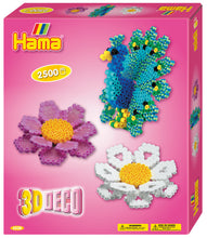 Load image into Gallery viewer, 3D Flowers Hama Beads Box