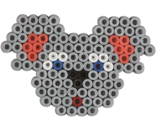 Load image into Gallery viewer, Small Round, Hexagon, Heart, Star and Square HAMA 5-Pack Pegboards