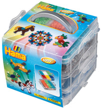 Load image into Gallery viewer, 6,000 Mixed Color HAMA Midi Beads with Small Storage Box Set