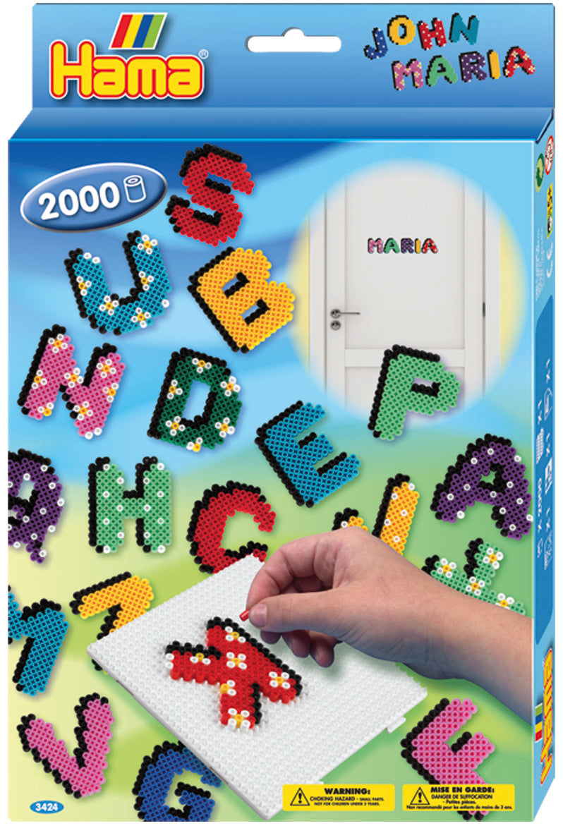 Set Hama Mini Beads And Pegboards In Box (5403