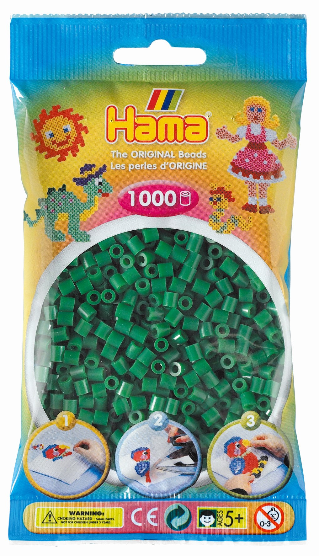 HAMA Maxi Kralen – 3000 Stuks Met 4 Steekplaten In Emmer, Diameter 10 Mm