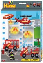 Load image into Gallery viewer, Fire Rescue HAMA Midi Bead Activity Set
