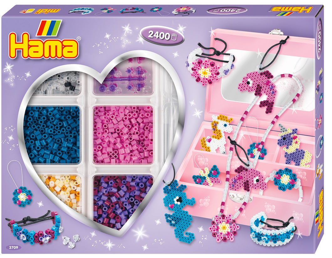 Accessory Box HAMA Midi Beads Activity Set