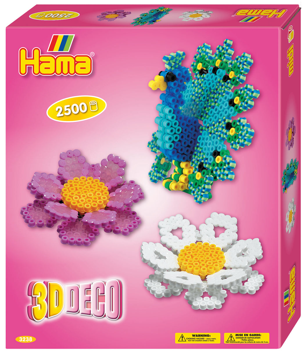 3D Flowers Hama Beads Box