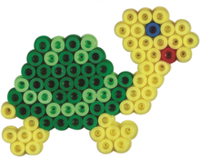 Load image into Gallery viewer, Small Round, Hexagon, Heart, Star and Square HAMA 5-Pack Pegboards
