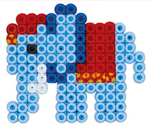Load image into Gallery viewer, 50th Anniversary Hama Midi Beads Activity Box Set with 2,000 Beads, 3 pegboards, design sheet, intsructions and ironing paper
