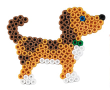 Load image into Gallery viewer, 7,000 HAMA Mixed Midi Beads &amp; Pegboards in Blue Tub
