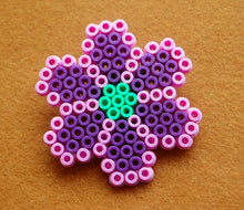 Load image into Gallery viewer, 4,000 HAMA Midi Beads &amp; Pegboards in Pink Tub

