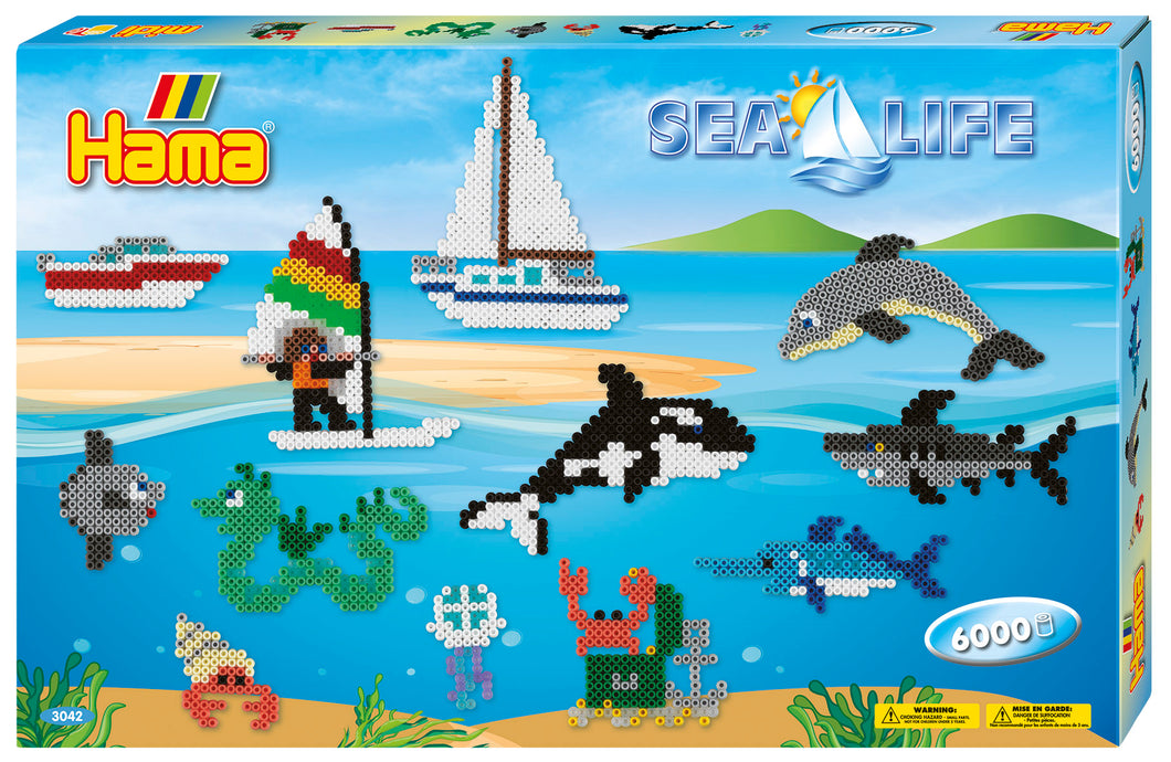 Sea Life Giant HAMA Beads Midi Activity Set